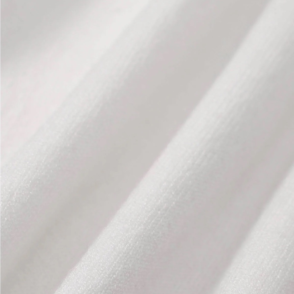 Rihoas Women's White Contrasting Sweater Midi Dress - Picture 9 of 10